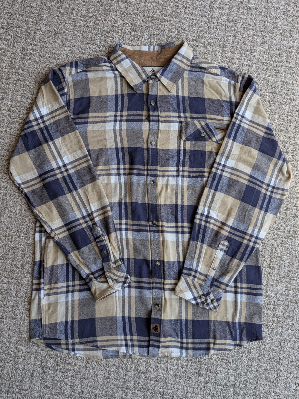 Legendary Whitetails NWT Buck Camp Flannel Shirt Plaid Men's XLT